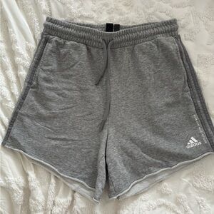 Adidas Heather Gray Women's Athletic shorts size large